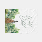 Wild Child Fleece Blanket (Voorkant (Horizontaal))