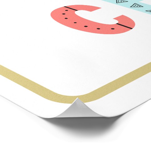 Wild Child Scandia Leeuw Poster (Hoek)