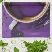 Wild Coffee Dreams Theedoek (Gevouwen)