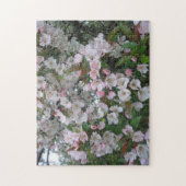 "Wild Crab Apple Blossom" Jigzaag Puzzle Legpuzzel (Verticaal)