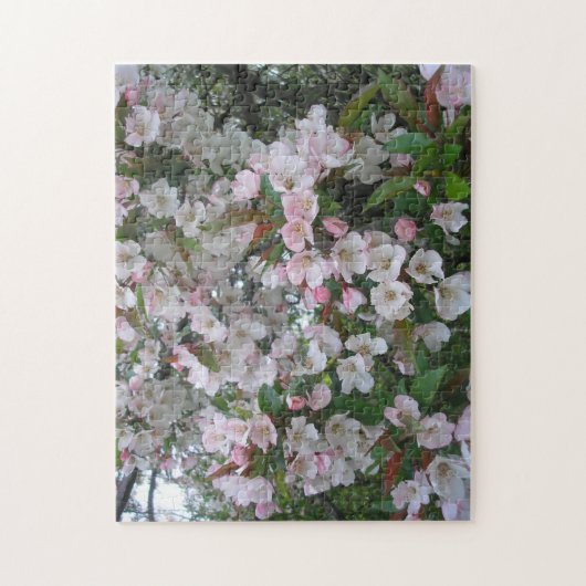 "Wild Crab Apple Blossom" Jigzaag Puzzle Legpuzzel (Verticaal)