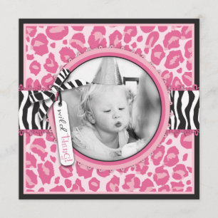 Wild Cupcake CP Invitation Carré B2