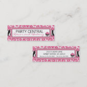 Wild Cupcake Skinny Visitekaartje (Voorkant / Achterkant)