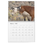 Wild Curly Horses of Salt Wells Creek Kalender (Feb 2026)