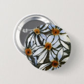"Wild Daisies #2" Button (Voorkant /achterkant)