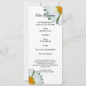 Wild Daisy Célébration Du Carte photo De Vie (Dos)