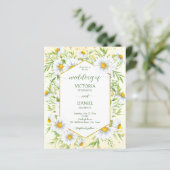 Wild daisy Spring flower flower budget bruiloft (Staand voorkant)