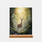 Wild Deer Forest Acryl Wall Art Bord (Voorkant)