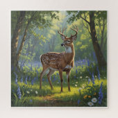 Wild Deer Puzzle (Vertical)