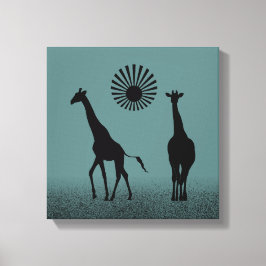 Wild Design Art Canvas Afdruk