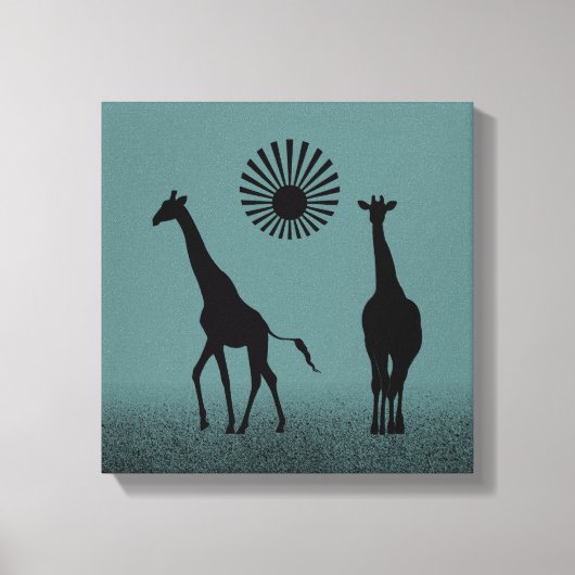 Wild Design Art Canvas Afdruk (Voorkant)