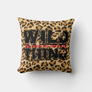 Wild ding - Loopard Print Kussen