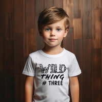 Wild ding Number Quote Funny Leopard Print