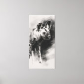 Wild Dog Canvas Afdruk (Voorkant)