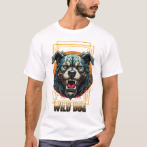"Wild Dog" Fierce Grafisch Ontwerp