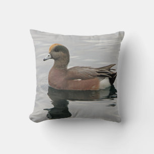 Wild Duck Lake Water Relaxed Brown Bird Kussen