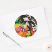 Wild East Ronde Sticker (Envelop)