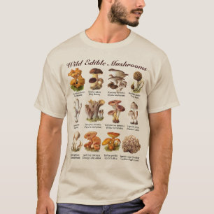 Wild Edible Mushrooms T-Shirt