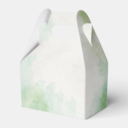 wild een 1e verjaardag oerwoud safari Verjaardagsf Bedankdoosjes (Achterkant)