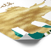 Wild Een Eerste Verjaardag Milestones Poster (Hoek)