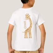 Wild Een Eerste Verjaardag T-shirt (Achterkant)