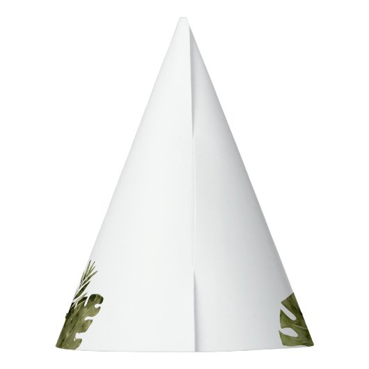 Wild Een Verjaardag Baby Safari Dieren Party Pet Feesthoedjes (Achterkant)