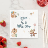 Wild Een Verjaardags Servetten (Insitu)