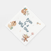Wild Een Verjaardags Servetten (Hoek)