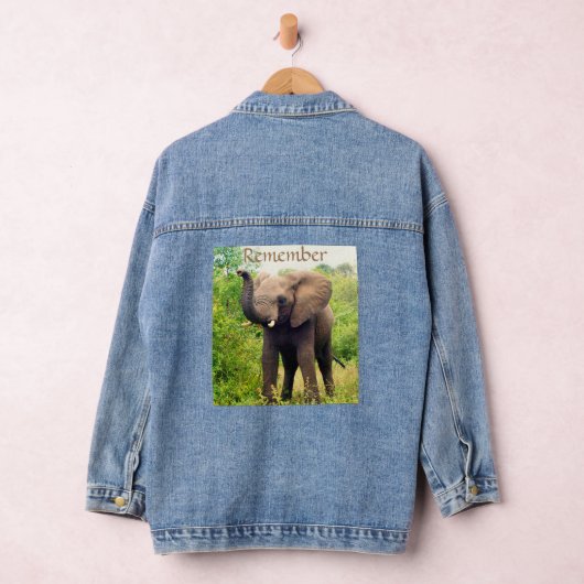 Wild Elephant Denim Jacket (Hangar)