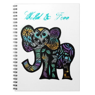 Wild Elephant-laptop Notitieboek
