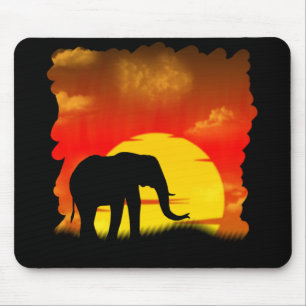 Wild Elephant Mousepad Muismat