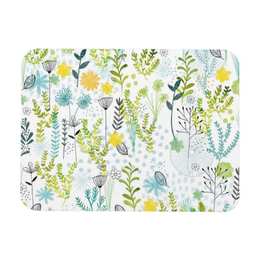 Wild en gratis patroon magneet (Horizontaal)