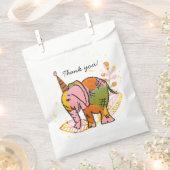 Wild en gratis Safari Tiener Gezamenlijk Verjaarda Bedankzakje (Geknipt)