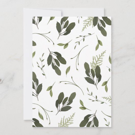 Wild en Groen Kaart (Achterkant)