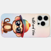 Wild en vrij Case-Mate iPhone case (Achterkant (horizontaal))