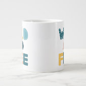 Wild en vrij extra grote beker (Voorkant)