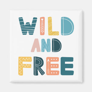 Wild en vrij magneet