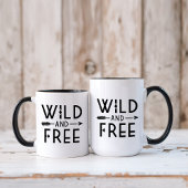 Wild en vrij mok