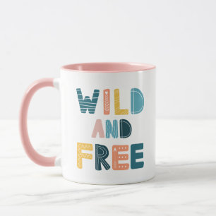 Wild en vrij mok