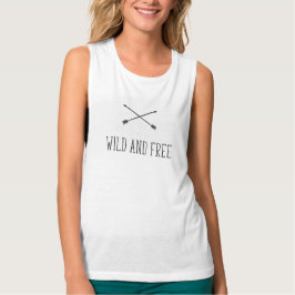 Wild en vrij t-shirt