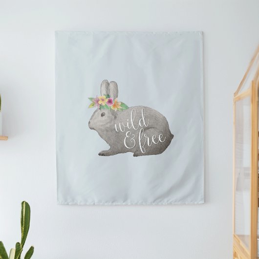 Wild en vrij wandkleed