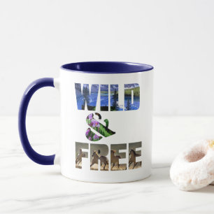 Wild en vrij Wild + Vrij Wilde vrije koersen Mok