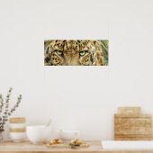 Wild Eyes - Poster d'art Leopard / Imprimer (Cuisine)