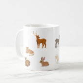 Wild faces ceramic mug (Devant gauche)