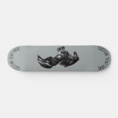 Wild Fearing Paard Skateboard met aangepaste tekst (Horizontaal)