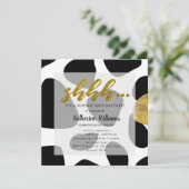 Wild Fifty Surprise Anniversaire Fête Invitation (Debout devant)