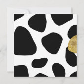 Wild Fifty Surprise Anniversaire Fête Invitation (Dos)