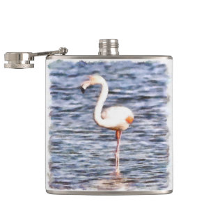 Wild Flamingo Heupfles
