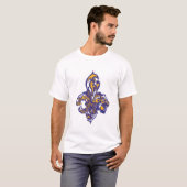 Wild Fleur De Lis T-shirt (Voorkant volledig)