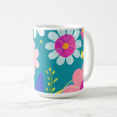 Wild Floral Koffiemok (Voorkant rechts)